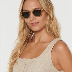 NEW KREWE parker sunglasses in chamomile